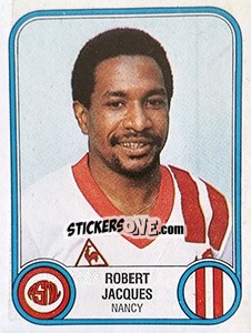 Cromo Robert Jacques - Football France 1982-1983 - Panini