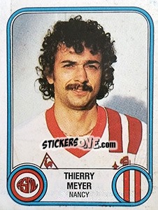 Sticker Thierry Meyer - Football France 1982-1983 - Panini