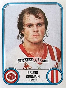 Cromo Bruno Germain - Football France 1982-1983 - Panini