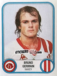 Figurina Bruno Germain - Football France 1982-1983 n. 215 - Panini
