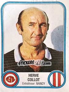 Sticker Herve Collot - Football France 1982-1983 - Panini
