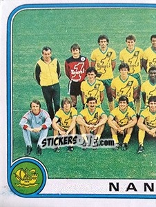 Sticker Equipe - Football France 1982-1983 - Panini