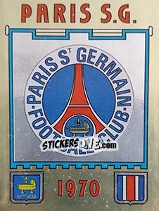 Sticker Ecusson - Football France 1982-1983 n. 235 - Panini