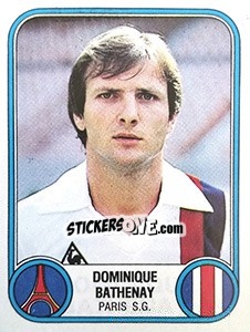 Sticker Dominique Bathenay - Football France 1982-1983 n. 241 - Panini