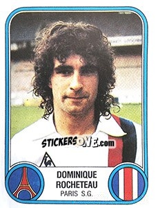 Sticker Dominique Rocheteau