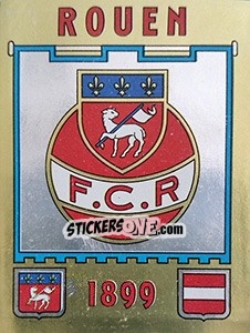 Sticker Ecusson - Football France 1982-1983 - Panini