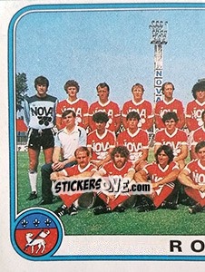 Sticker Equipe - Football France 1982-1983 - Panini