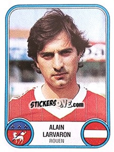 Cromo Alain Larvaron - Football France 1982-1983 n. 263 - Panini