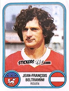 Sticker Jean-Francois Beltramini - Football France 1982-1983 - Panini