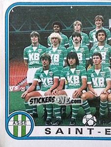 Sticker Equipe - Football France 1982-1983 - Panini