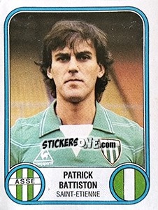 Sticker Patrick Battiston - Football France 1982-1983 n. 277 - Panini
