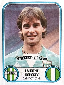 Sticker Laurent Roussey - Football France 1982-1983 n. 286 - Panini