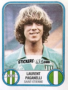 Sticker Laurent Paganelli - Football France 1982-1983 n. 287 - Panini