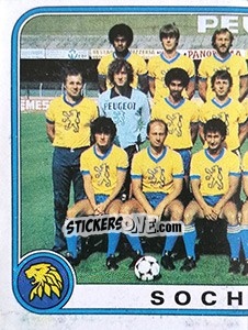 Cromo Equipe - Football France 1982-1983 - Panini