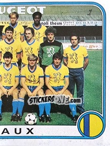 Cromo Equipe - Football France 1982-1983 - Panini