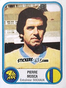 Cromo Pierre Mosca - Football France 1982-1983 - Panini
