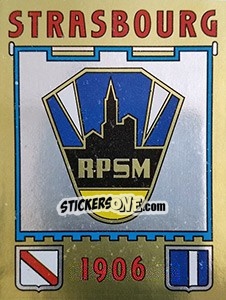 Sticker Ecusson - Football France 1982-1983 n. 307 - Panini