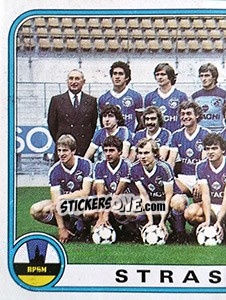 Sticker Equipe - Football France 1982-1983 - Panini