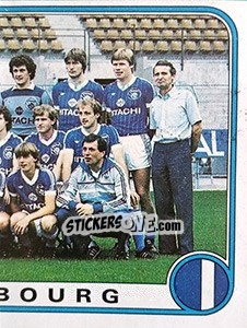 Sticker Equipe - Football France 1982-1983 - Panini