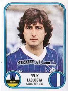 Sticker Felix Lacuesta - Football France 1982-1983 n. 315 - Panini