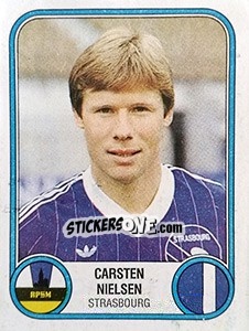 Figurina Carsten Nielsen - Football France 1982-1983 - Panini