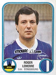 Sticker Roger Lemerre - Football France 1982-1983 n. 324 - Panini