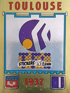 Sticker Ecusson - Football France 1982-1983 - Panini