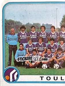 Figurina Equipe - Football France 1982-1983 - Panini