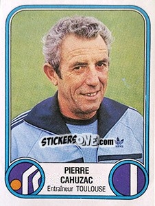 Sticker Pierre Cahuzac - Football France 1982-1983 n. 342 - Panini