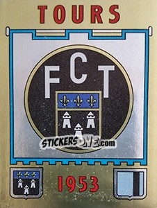 Sticker Ecusson - Football France 1982-1983 n. 343 - Panini