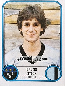 Figurina Bruno Steck - Football France 1982-1983 - Panini