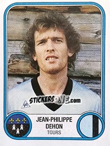 Sticker Jean-Philippe Dehon - Football France 1982-1983 n. 353 - Panini
