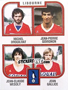 Sticker Drouilhat / Govignon / Wesoly / Gallice