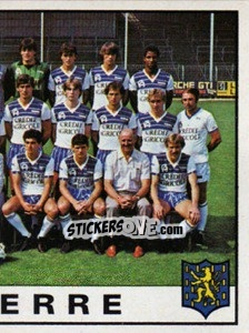 Sticker Equipe - Football France 1983-1984 - Panini