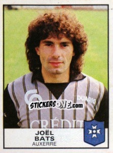 Figurina Joel Bats - Football France 1983-1984 n. 6 - Panini