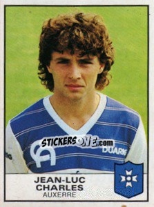 Figurina Jean-Luc Charles - Football France 1983-1984 n. 9 - Panini