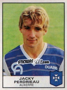 Figurina Jackyy Perdrieau - Football France 1983-1984 n. 13 - Panini