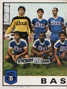 Sticker Equipe - Football France 1983-1984 - Panini