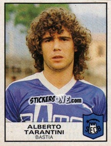 Cromo Alberto Tarantini - Football France 1983-1984 - Panini