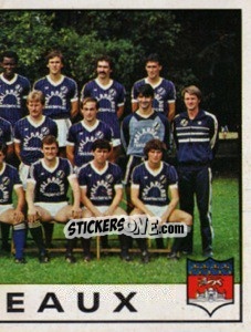 Figurina Equipe - Football France 1983-1984 - Panini