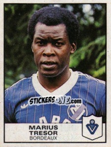 Sticker Marius Tresor - Football France 1983-1984 n. 45 - Panini