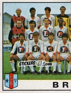 Cromo Equipe - Football France 1983-1984 - Panini