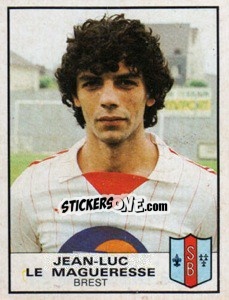 Sticker Jean-Luc Le Magueresse - Football France 1983-1984 n. 62 - Panini