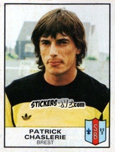 Sticker Patrick Chaslerie - Football France 1983-1984 - Panini