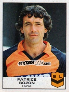 Sticker Patrice Bozon - Football France 1983-1984 - Panini