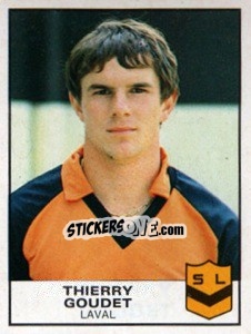 Figurina Thierry Goudet - Football France 1983-1984 - Panini