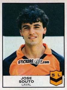 Sticker Jose Souto - Football France 1983-1984 - Panini