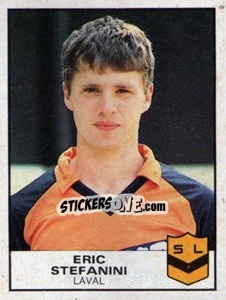 Sticker Eric Stefanini - Football France 1983-1984 - Panini