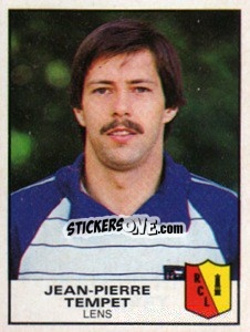 Sticker Jean-Pierre Tempet - Football France 1983-1984 - Panini