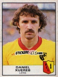 Cromo Daniel Xuereb - Football France 1983-1984 - Panini